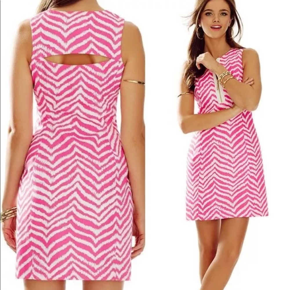 Lilly Pulitzer Penelope Shift Zebron, Size 6